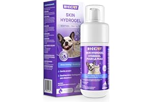 HICC PET Dog Wound Care Hydro Gel, Hot Spot Treatment for Dogs, Soothes Inflammation, Prevents Infection, Treats Bites & Scra