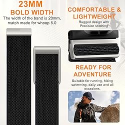 omee Nylon Sport Band Compatible with Whoop 5.0