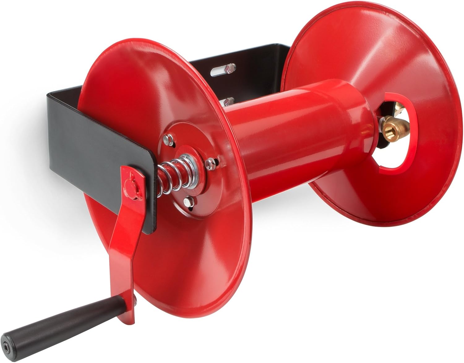 Home & Garden Wall Mount AIR HOSE REEL 3/8 and 1/2 tool new O manual