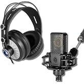 Lewitt LCT 440 Pure Condenser Microphone with StreamEye Cans50 Studio Monitoring Headphones