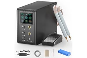 14.5KW SuperCapacitor Spot Welder, AWithZ Battery Spot Welder 2-in-1 Automatic & Foot Pedal Two Modes Battery Farad Welding E