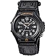 Casio FT500WC-1BV Men's Forester Illuminator LED Light Black Dial Velcro Band Analog Watch