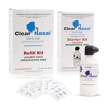 ClearNasal Rinse and Clear for Children and Adults, 240 ml
