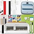 Cricut Joy Xtra Cutting Machine with EasyPress 3 9x9 and Heat Press Materials Bundle - Smart Bluetooth Craft Machine with Iron-On Vinyl and Iron Pressing Machine, Sublimation HTV for DIY Shirt Making