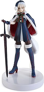 Furyu Fate/Grand Order Rider Altria Pendragon Santa Alter Servant Action Figure, 7