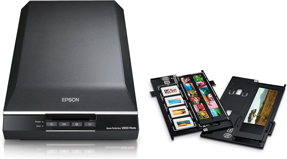 Epson Perfection V500 Photo Scanner 6400dpi 3.4 Optical Density USB 2.0