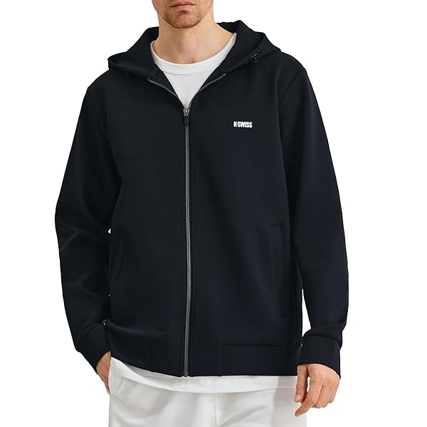 SPORT-TEK Unisex Full Zip Hooded Sweatshirt, Black, X-Small at