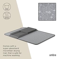 Umbra 330720-149 UDRY Drying Rack and Microfiber