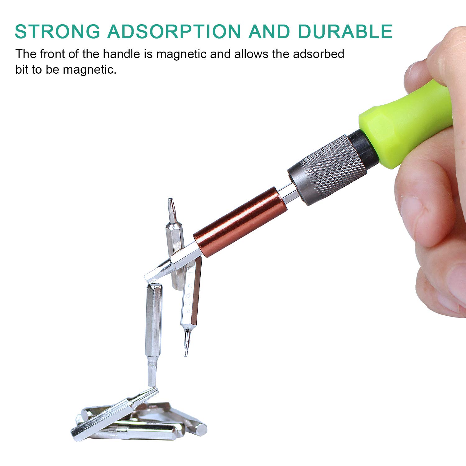 Gocheer 32 en 1 mini juego profesional destornilladores de precisión para electricistas kit de destornilladores magnéticos para Gafas, Smartphones, iPad, Tableta, Móvil, PC, Computadora Portátil