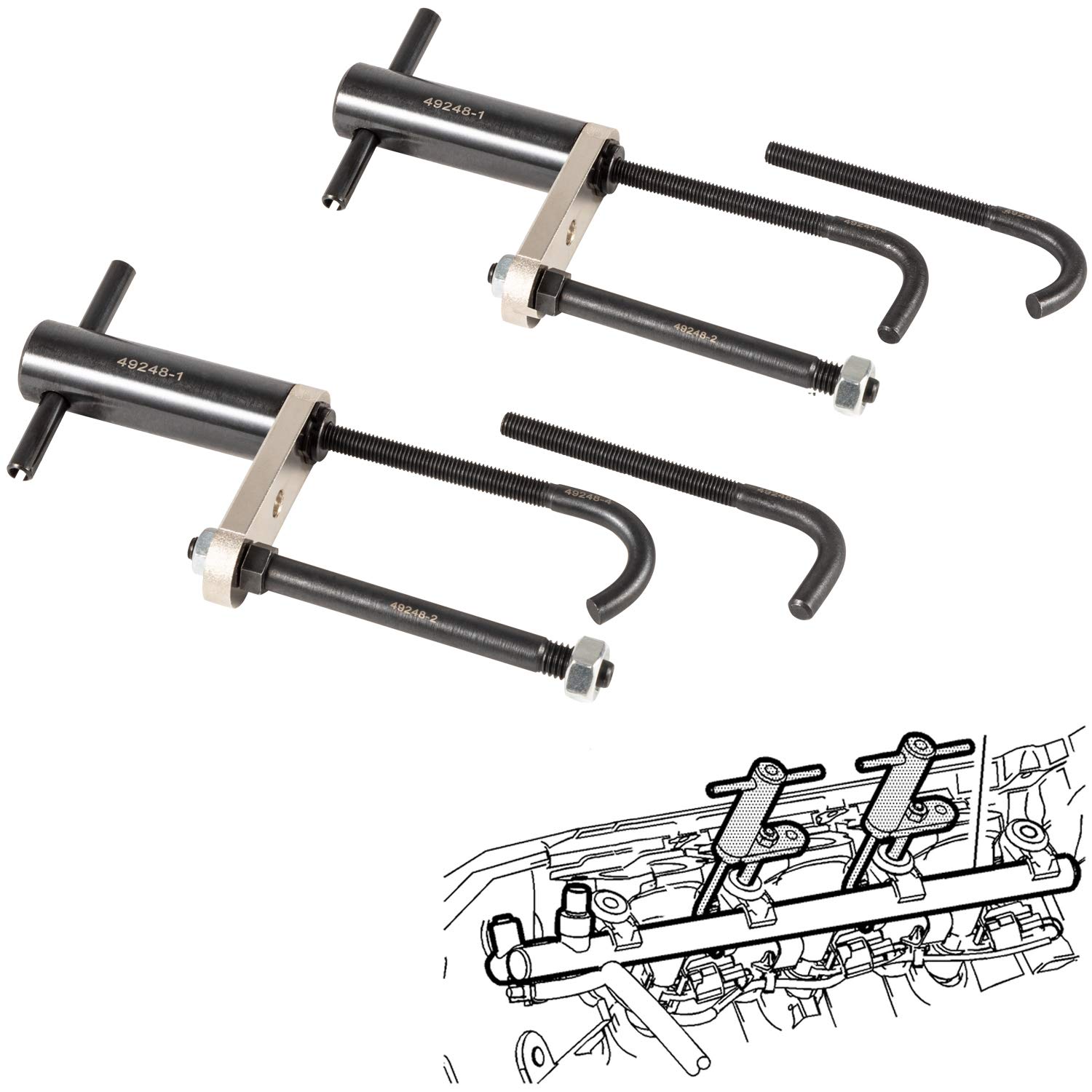 EN-49248 Injector Rail Assembly Remover Tool 6706