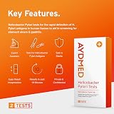 AYDMED 2 x Helicobacter Pylori Tests | Home Self-Test Stool Kit | 10 Minute view 2