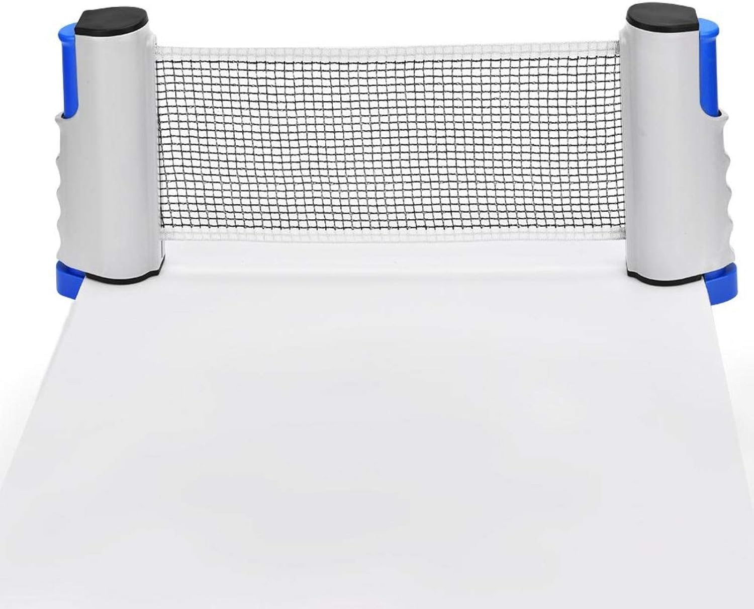 Vbest life Ping Pong Nets-Retractable Table Tennis Net and Post-Ping Pong Replacement Table Net(White+Blue) : Sports & Outdoors