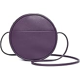 YONBEN Circle Crossbody Bag for Women NYLON Circle Purse with Zipper Adjustable Knot Shoulder Straps