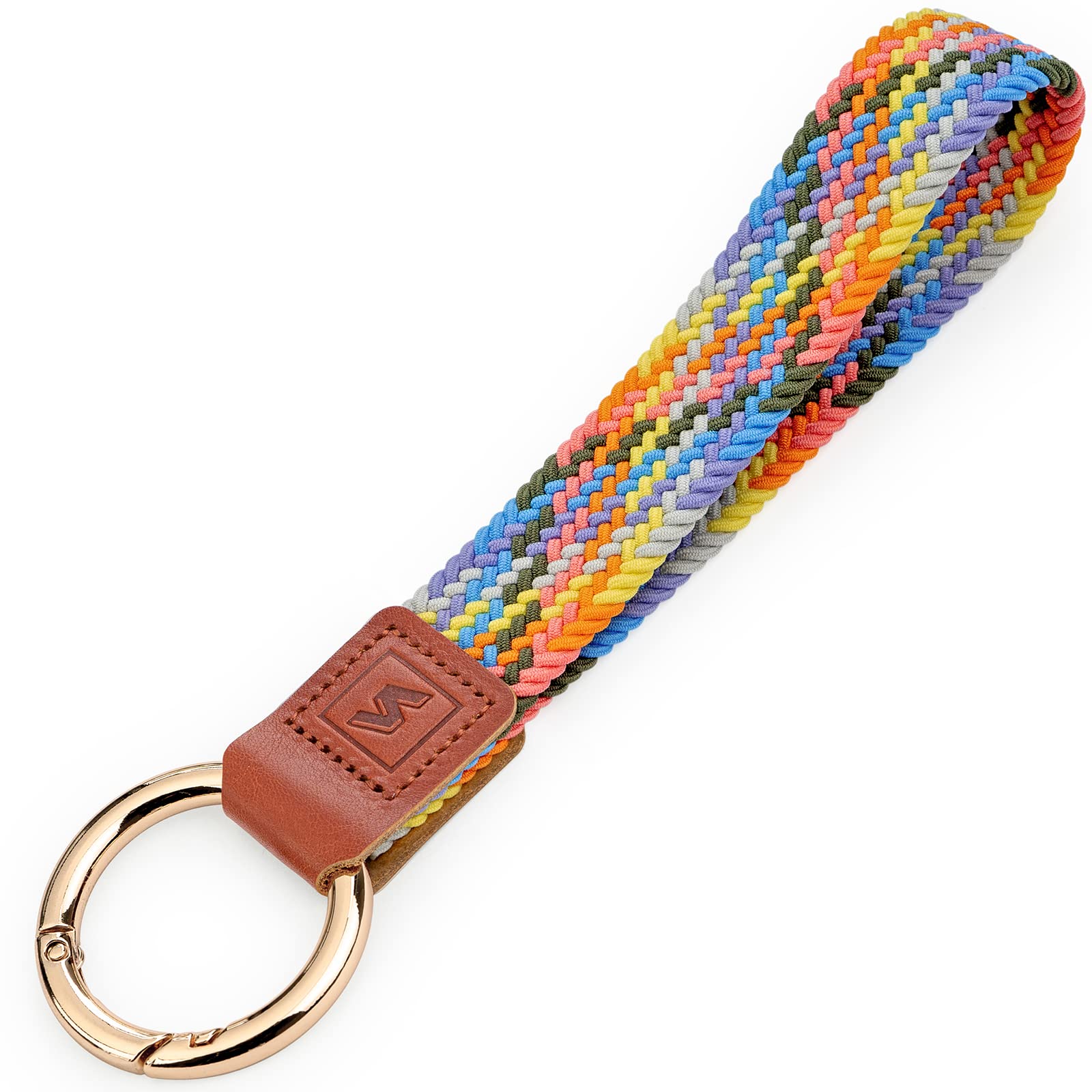 SENLLY Wristlet Lanyard, Hand Wrist Strap Keychain Holder, Made of High-End Super Soft Nylon Weave