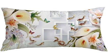 Pillows Log Zog Merry Christmas Background Polyester Decorative