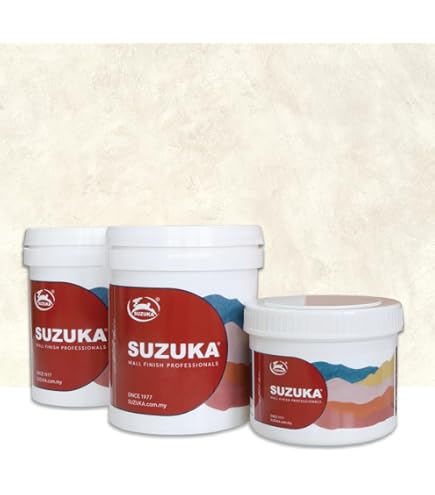 SUZUKA Strato Texture Paint SVL-417, Limewash Effect, Matte