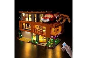 Nitemode LED Light Kit Compatible with Lego Twilight The Cullen House 21354, Upgraded Brightness Adjustable Lighting Accessories(No Model)