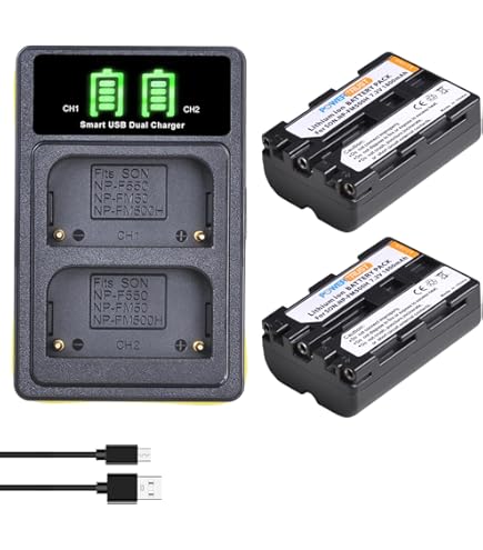 Amazon.com : BM Premium NP-FM500H Battery for Sony Alpha