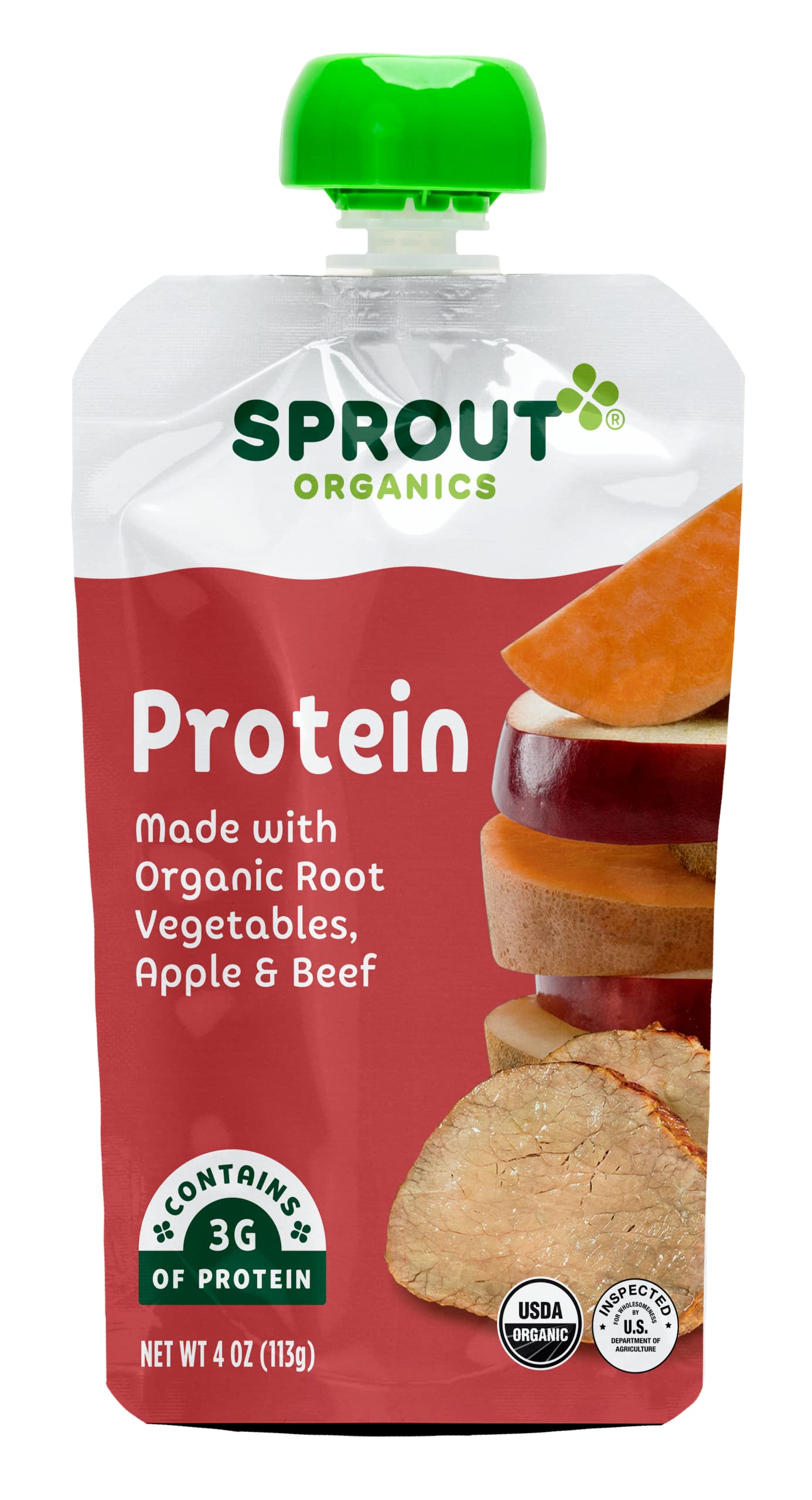 Sprout Organic Baby Food Pouches Stage 3 Root Vegetables Apple W Beef sprout-organic-baby-food-pouches-stage-3-root-vegetables-apple-w-beef
