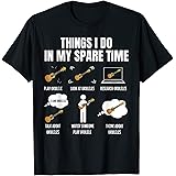 Things I Do In My Spare Time OutfitsThings I Do In My Spare Time Ukulele Player T-ShirtOEKO-TEX STANDARD 100