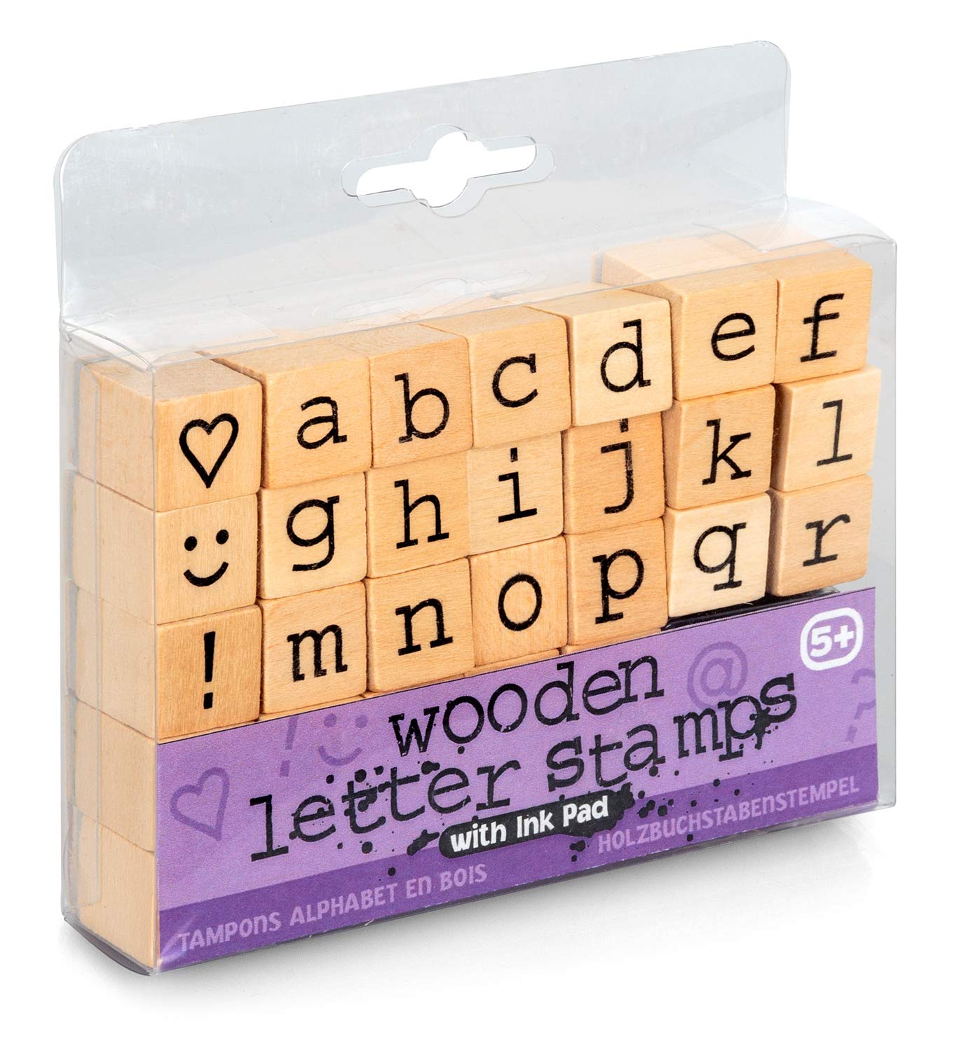 Tobar WOODEN LETTER STAMPS