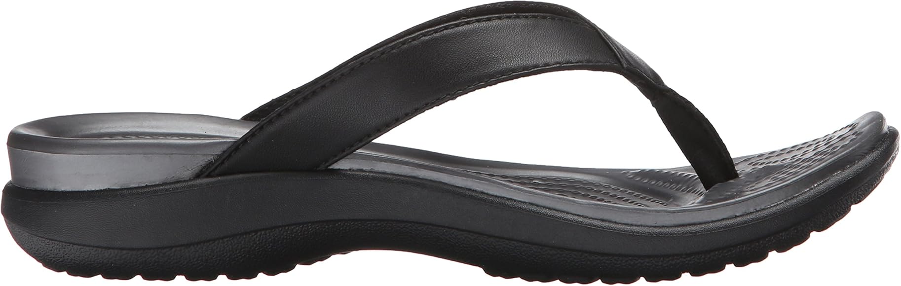 crocs capri v sequin casual lightweight beach flip flop