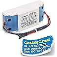 Chanzon LED Driver 900mA (Constant Current Output) 12V-20V (Input 100-240V AC-DC) (4-6) x3 12W 15W 18W 20W Power Supply 900 mA Lighting Transformer Drivers for High Power COB Chips (Plastic Case)