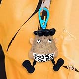 Humdcdy 4Pcs Hair Plucking Toy Keychain Funny Novelty Gag Toy for Parties view 7
