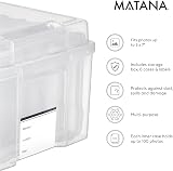 MATANA Photo Storage Box & Seed Organizer 6 Cases 7x5 Photos 600 view 4