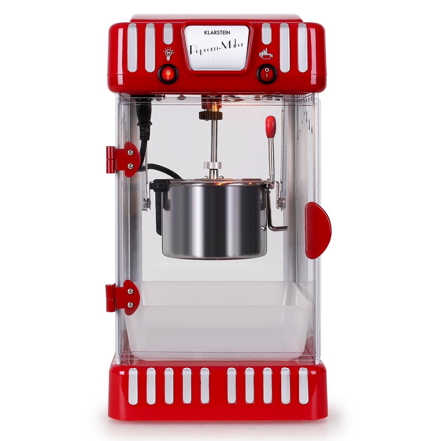 Klarstein Volcano máquina de palomitas (diseño retro años 50 ...