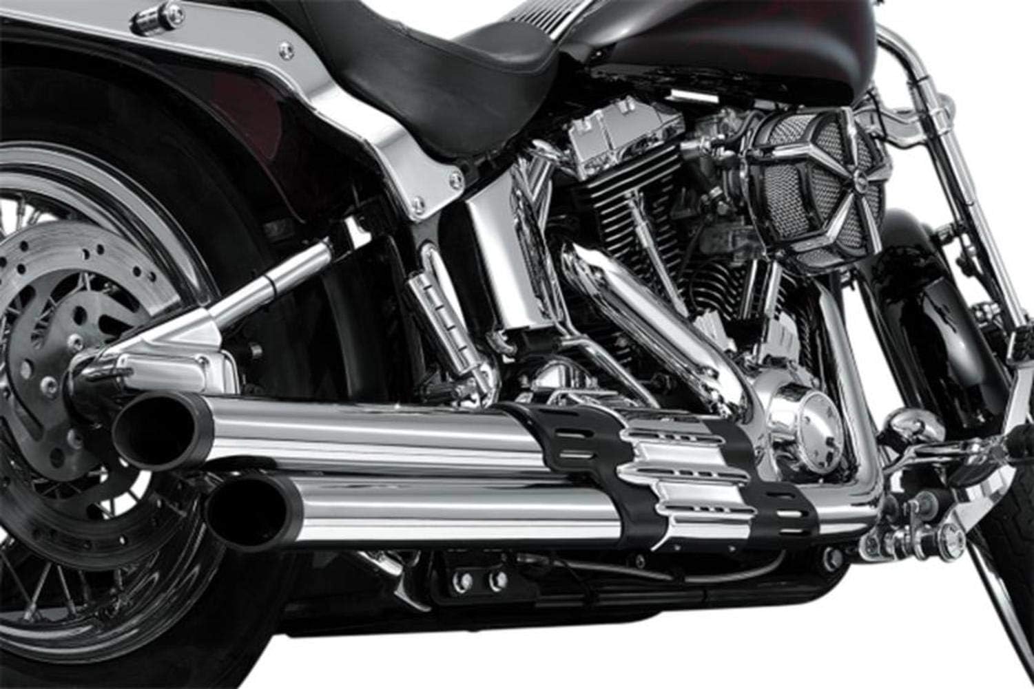 Crusher Staggered Exhaust with Power Cell 559