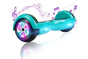 VEVELINE self balance scooter,Self-Balancing self balance scooter with Bluetooth and LED Lights for Kids Ages 6-12