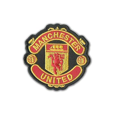 Manchester United MUFC Man U Embroidered Sew On Iron Embroidered Patch 3&amp;amp;quot; Logo Sew Ironed On Badge Embroidery Applique Patch