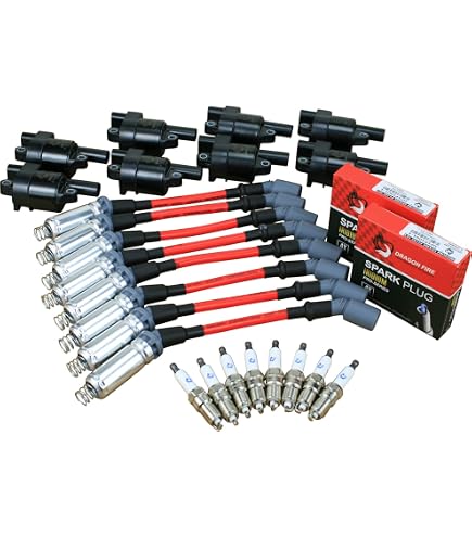 Dragon Fire Performance Camaro Ignition Tune Up Kit; Black Kit-1234 (16