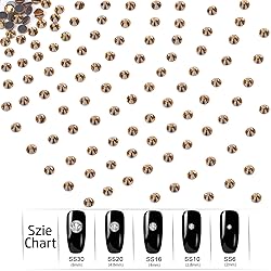 LPBeads 2000 Pieces SS20 Lt Topaz Hotfix