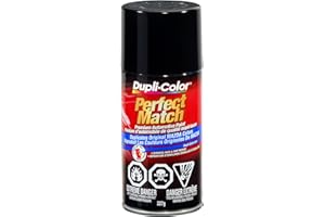 Dupli-Color CBMZ11097 Perfect Match Premium Automotive Paint, Brilliant Black, 8 Ounces, 1 (Non-Carb Compliant)