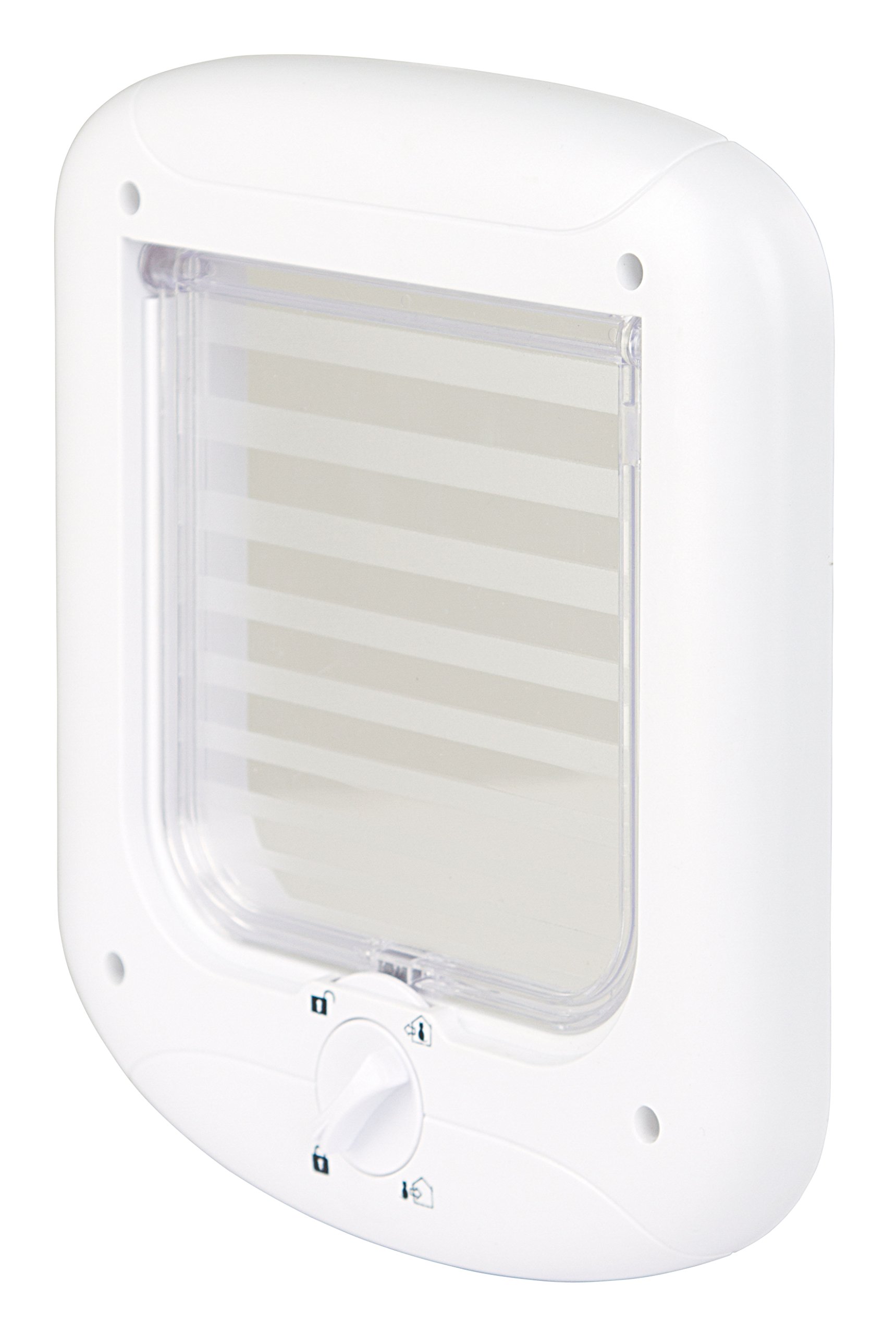 Kerbl 4-way Cat Door, White