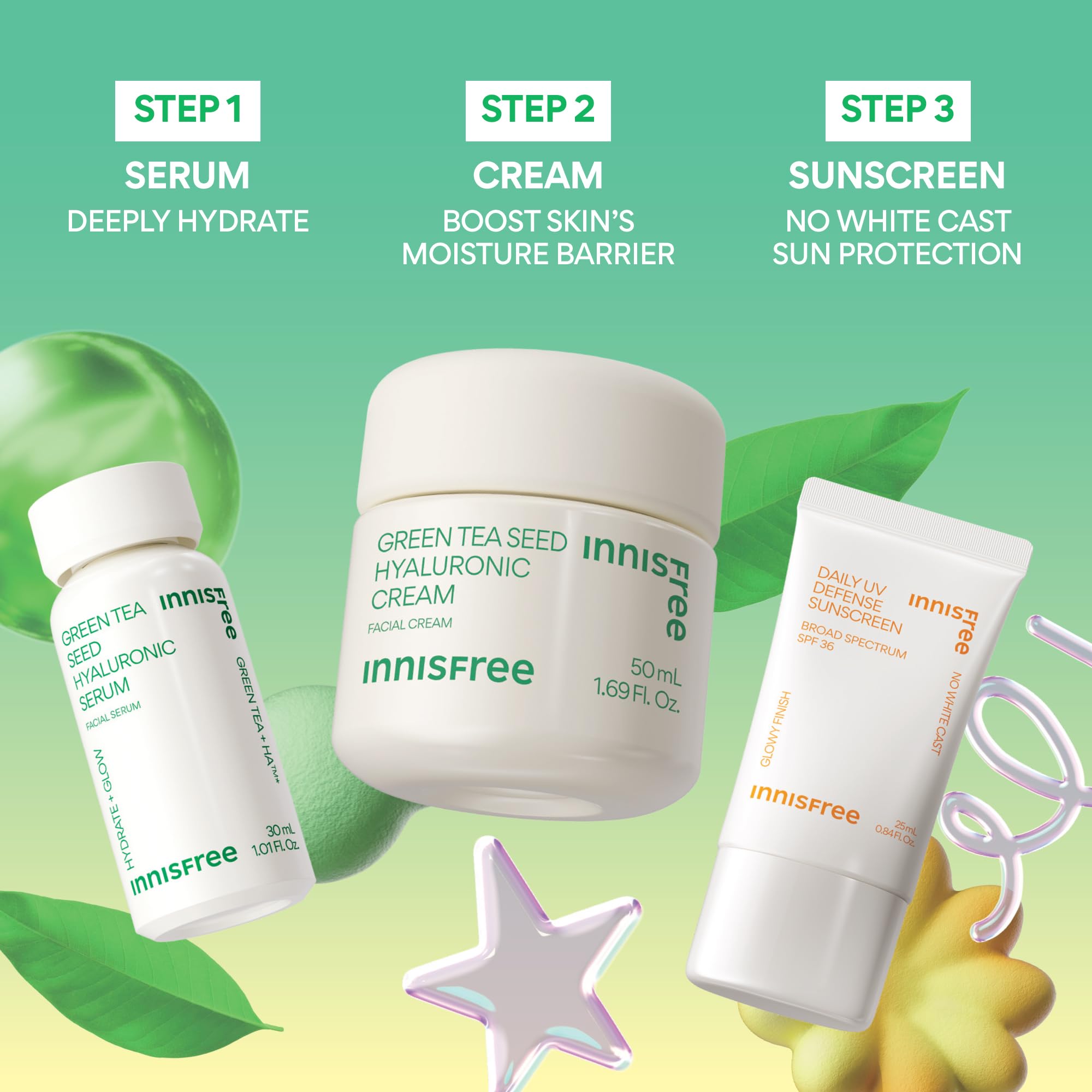 Innisfree Daily UV Defense SPF 36 – Korean Face Sunscreen, Invisible Finish, Broad Spectrum, No White Cast, Lightweight, Hydrating