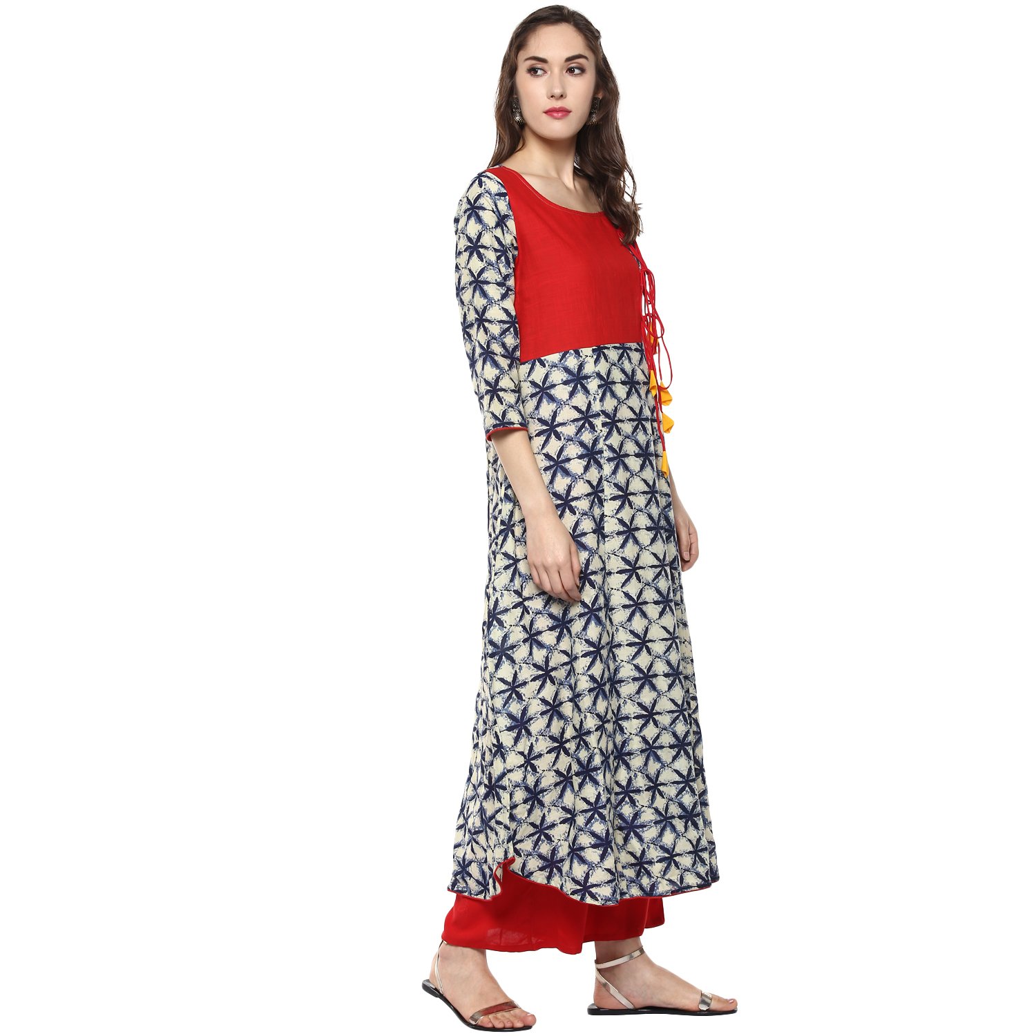 ridan women's rayon a-line kurta