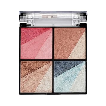 Swiss Beauty Beauty Eyeshadow, Blusher, Highlighter, Bronzer Multi Purpose Palette 03