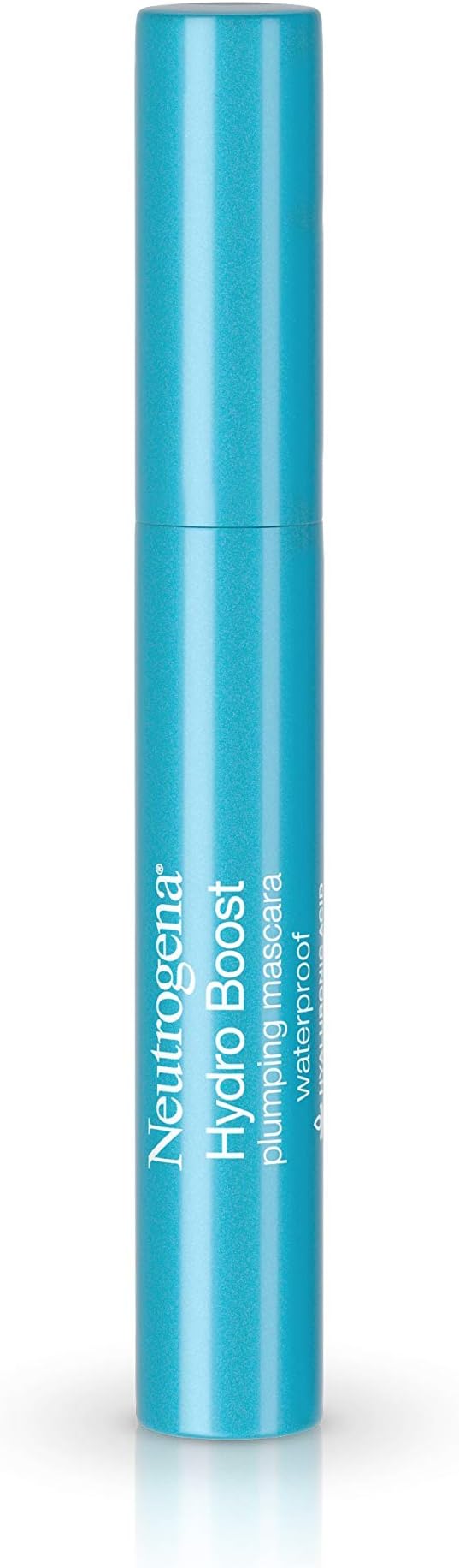 Neutrogena Hydro Boost Waterproof Plumping Mascara Enriched with Hydrating Hyaluronic Acid, Vitamin E, and Keratin for Dry or Brittle Lashes, Black 07,.21 oz