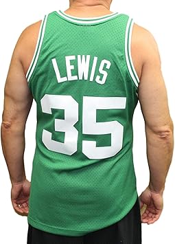 reggie lewis celtics jersey