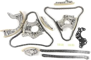 Yeedaky Engine Timing Chain Rails Kit Fit for Audi S7 S8 RS6 C7 2012-2018 Fit for Bentley Continental GT Flying Spur 2014-201