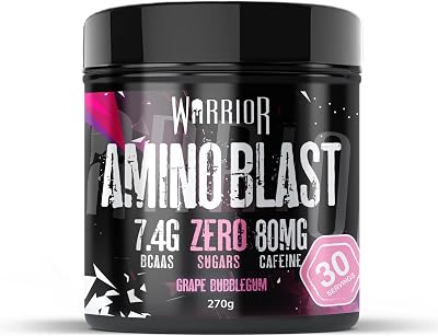 Warrior Amino Blast BCAA Powder 270g Fruit Salad – 5g BCAA per srv