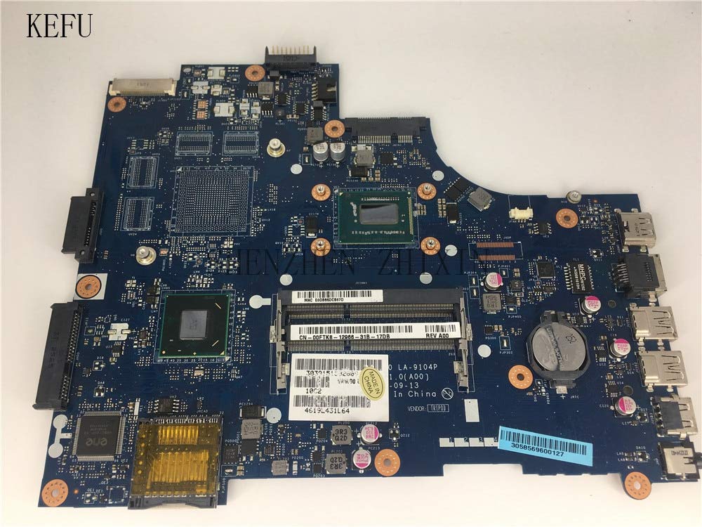 Amazon Com Youkitty Cn 00ftk8 00ftk8 For Dell Inspiron 3521 5521 Laptop Motherboard I3 3227u Cpu Vaw00 La 9104p Mainboard Test Goo Industrial Scientific
