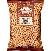 Aiva Raw Spanish Peanuts (5 LB) Bulk – Whole Unsalted Peanuts for Snacking, Cooking, and Baking | Product of USA | Spanish Pr