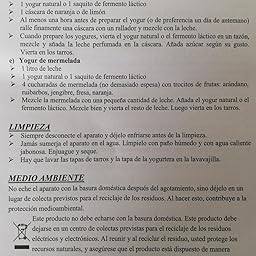 Leogreen - Yogurtera, Maquina para Hacer Yogur Casero, 7 tarros ...