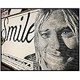 Cobain Graffiti Street Mural Art Print. Wall Art Poster - Unique Home Decor for Bedroom, Man Cave, Family or Living Room - Gift for Nirvana, 90's Alternative Music Fans - 8x10 Photo Unframed