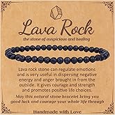 SONNYX Crystal Bracelets for Women Men - 4MM Natural Stone Gemstone Beaded Bracelet Stretch Beads Bracelets Amethyst Jewelry