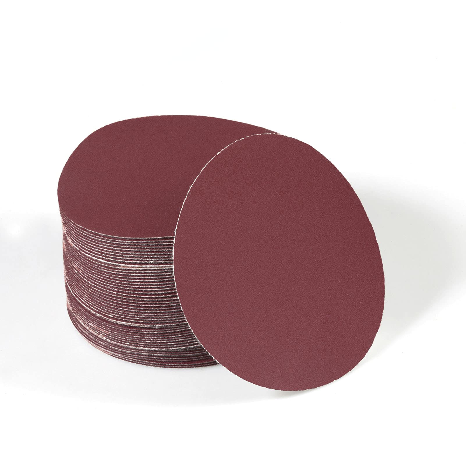 SPEEDWOX 50pcs Sanding Discs 4 Inches Sandpaper 1200 Grit Hook and Loop Sanding Discs for Drill Grinder Rotary Tools No Hole